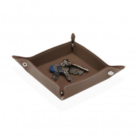 DARK BEIGE EMPTY POCKET TRAY 13CM