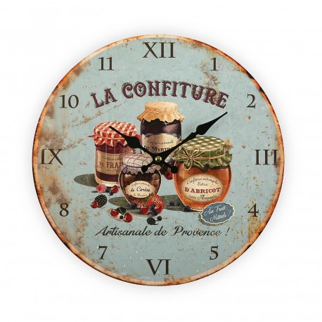 LA CONFITURE WALL CLOCK 28CM  LA CONFITURE WALL CLOCK 28CM