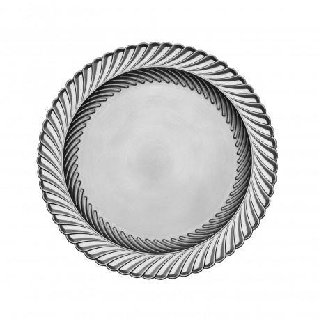 SILVER CHARGER PLATE SILVER CHARGER PLATE