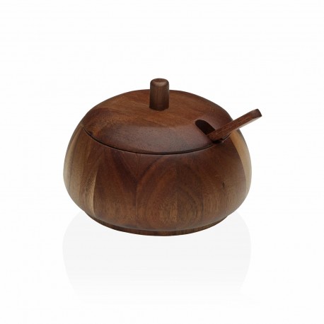 ROUND ACACIA SUGAR BOWL ROUND ACACIA SUGAR BOWL