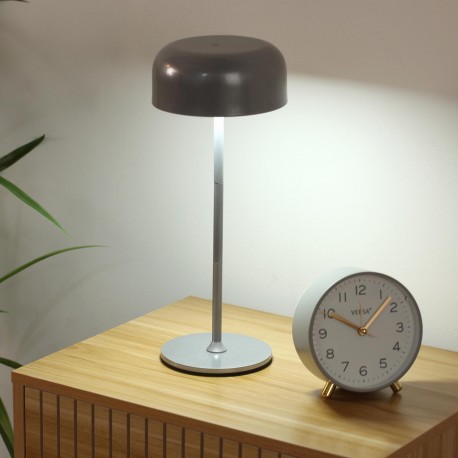 ALWARA SILVER TABLE LAMP