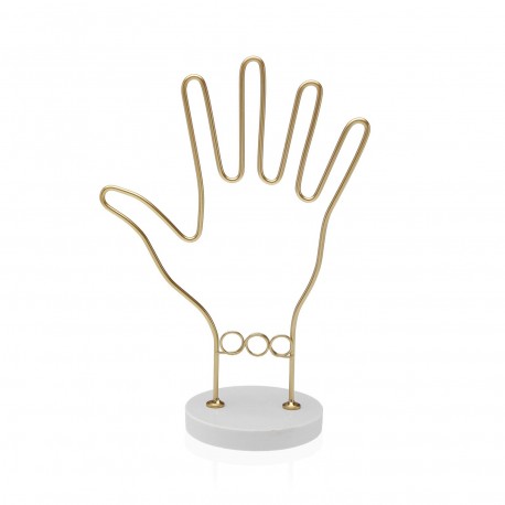 GOLD METAL HAND-SHAPED JEWELLERY BOX GOLD METAL HAND-SHAPED JEWELLERY BOX