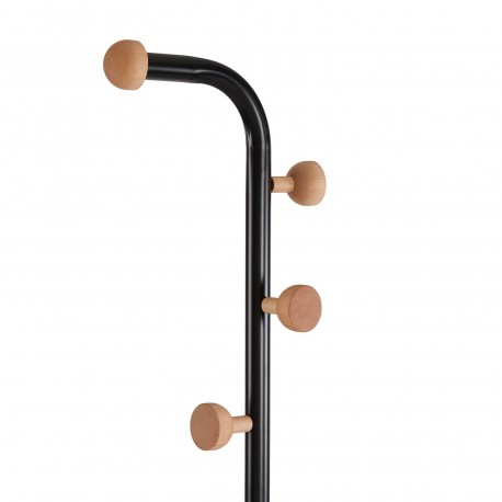 CHEKA BLACK COAT STAND