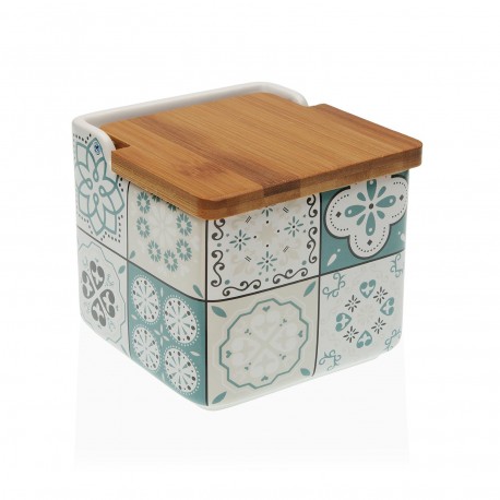 SALT BOWL  MINT MOSAIC