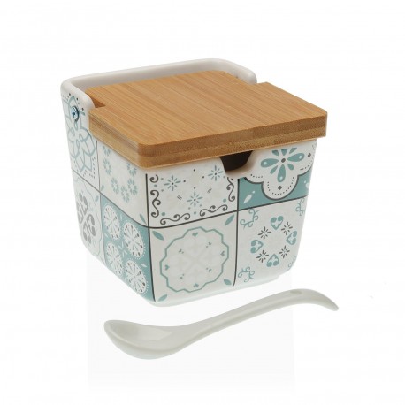 MINT MOSAIC SUGAR BOWL