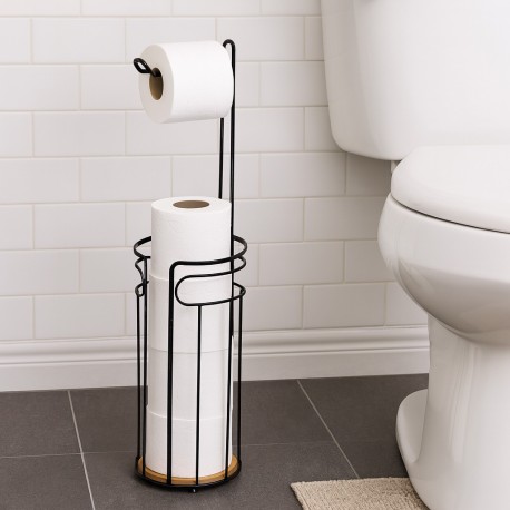 BLACK BATHROOM PAPER HOLDER BLACK BATHROOM PAPER HOLDER