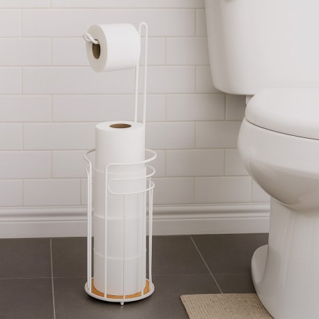 WHITE BATHROOM PAPER HOLDER WHITE BATHROOM PAPER HOLDER