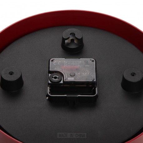 RED WALL CLOCK 22CM RED WALL CLOCK 22CM