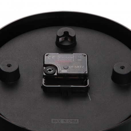BLACK WALL CLOCK 22CM BLACK WALL CLOCK 22CM