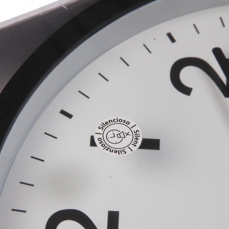 BLACK WALL CLOCK 22CM BLACK WALL CLOCK 22CM