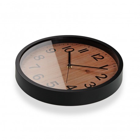 WOOD-EFFECT WALL CLOCK 30CM WOOD-EFFECT WALL CLOCK 30CM