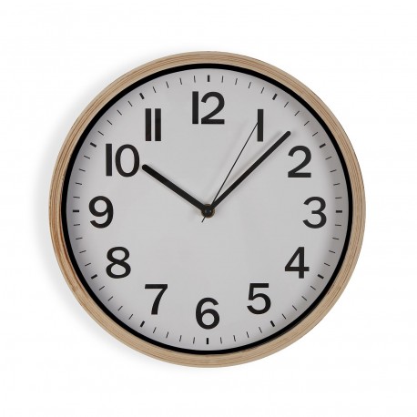 WOOD-LOOK WALL CLOCK 30CM WOOD-LOOK WALL CLOCK 30CM
