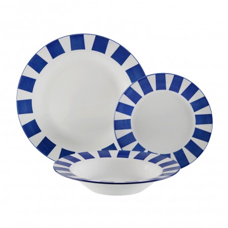 SASHA BLUE 18-PIECE DINNER SET SASHA BLUE 18-PIECE DINNER SET