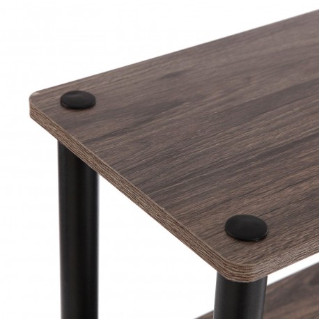 GREY 2-TIER SHELF GREY 2-TIER SHELF