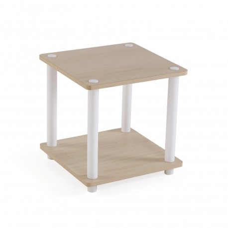 WHITE 2-TIER SHELF WHITE 2-TIER SHELF