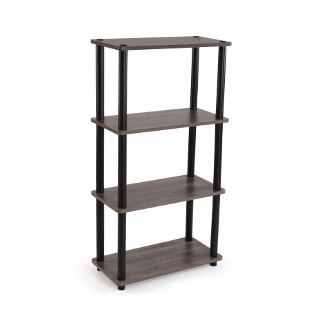 GREY 4-TIER SHELF GREY 4-TIER SHELF