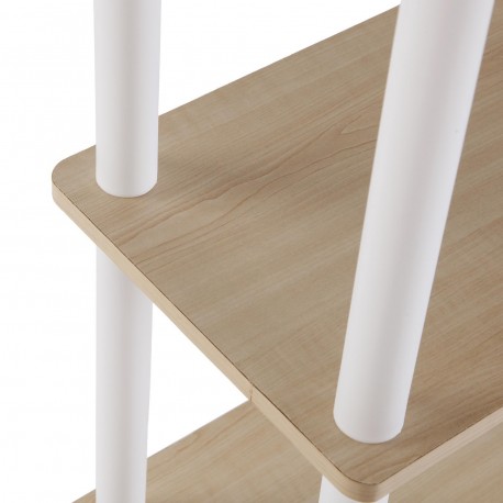 WHITE 4-TIER SHELF WHITE 4-TIER SHELF