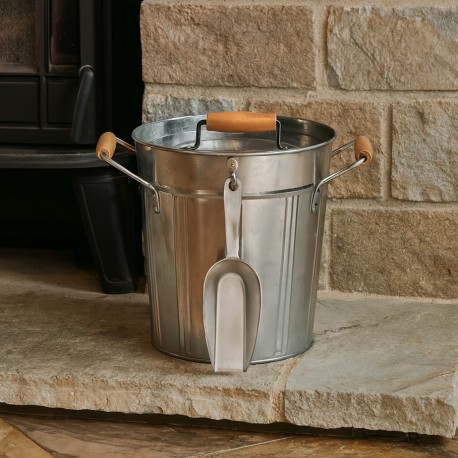 ICE BUCKET WITH LID AND SCOOP