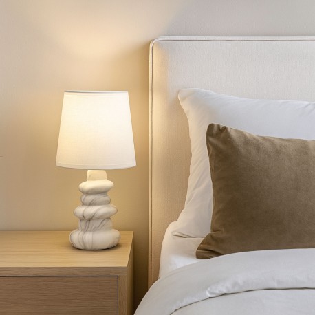 NOLIA WHITE TABLE LAMP