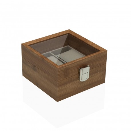WATCH BOX WITH 2 COMPARTMENTS