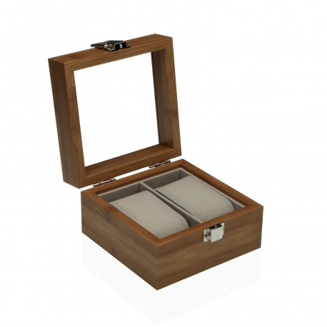 WATCH BOX WITH 2 COMPARTMENTS