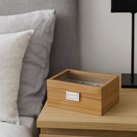 WATCH BOX WITH 3 COMPARTMENTS