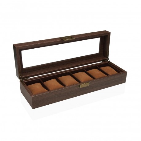 WATCH BOX WITH 6 COMPARTMENTS