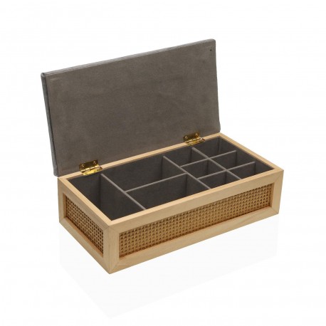 JEYCO RATTAN JEWELLERY BOX