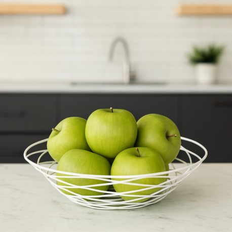 DECORATIVE FRUIT GREEN APPLE 9 CM