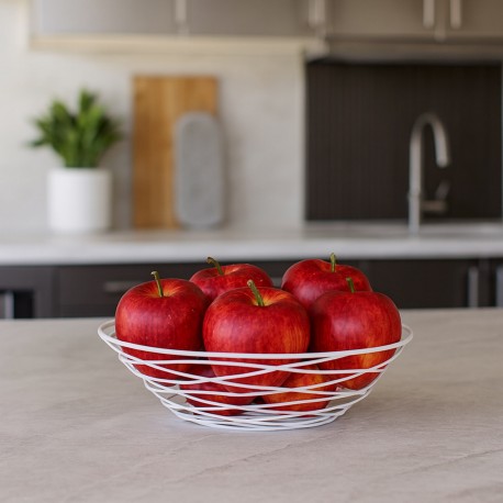 DECORATIVE FRUIT RED APPLE 9 CM