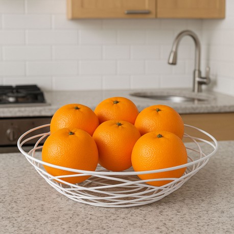 DECORATIVE FRUIT ORANGE 8 CM