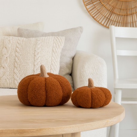 CAMEL PUMPKIN CUSHION WITH FILLING S