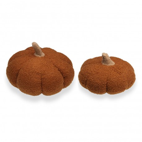 CAMEL PUMPKIN CUSHION WITH FILLING S