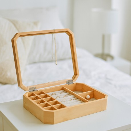 ECLIPSE WOODEN JEWELLERY BOX