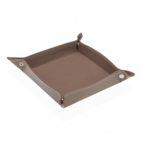 DARK BEIGE EMPTY POCKET TRAY 18CM