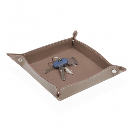 DARK BEIGE EMPTY POCKET TRAY 18CM