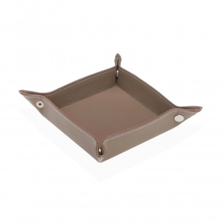DARK BEIGE EMPTY POCKET TRAY 13CM