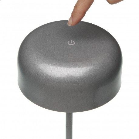 ALWARA SILVER TABLE LAMP