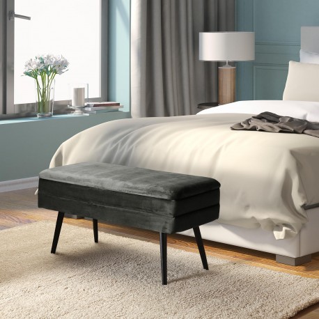 OTTOMAN GREY BOTTOM BED