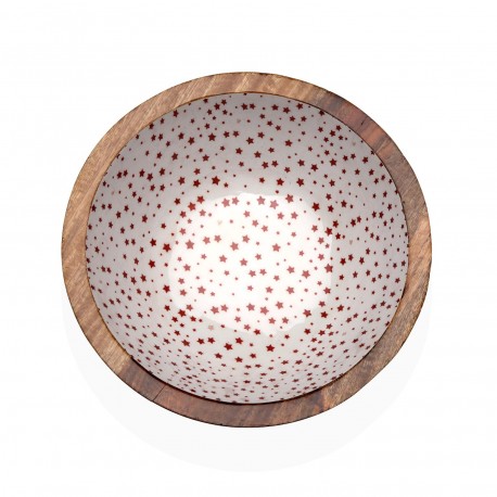 ENAMELLED "STELLA" SALAD BOWL
