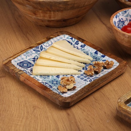 AZURITE SQUARE PLATTER