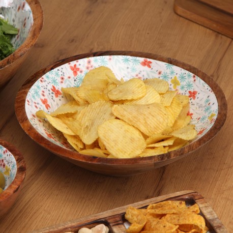 LARGE FIORELLA ENAMELLED BOWL