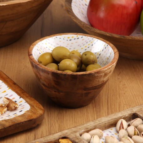 NORDIC DROPS ENAMELLED BOWL