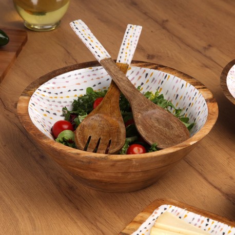 LARGE NORDIC DROPS BOWL 30CM DIA.