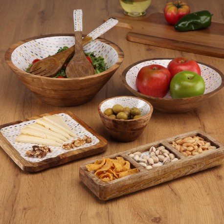 NORDIC DROPS SQUARE PLATTER