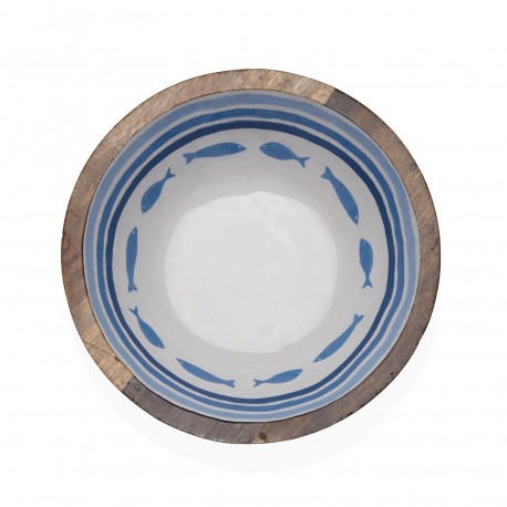 LARGE OCEANIC BOWL 30CM DIA.