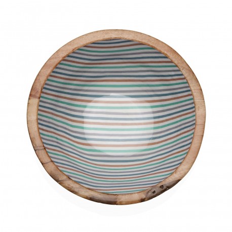 LARGE STRIPES BOWL 30CM DIA.