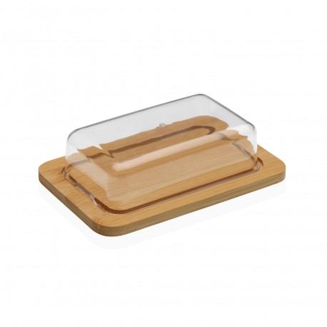 BAMBOO BUTTER DISH PLATE