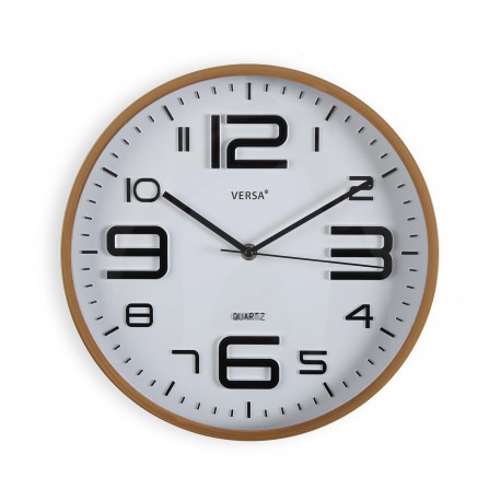WHITE WALL CLOCK 30CM