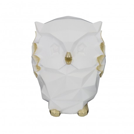 WHITE OWL DECORATIVE FIGURE